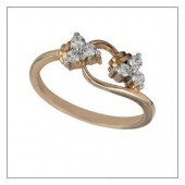 Designer Ring with Certified Diamonds In 18k Gold - LR0039R
